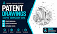 make professional uspto patent drawings and cad technical illustrations sheets
