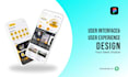 design a simple mobile app UI UX design