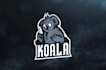 create a vintage koala logo with a professional look