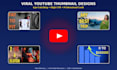 design high CTR youtube thumbnails that get clicks
