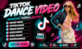 create a fire tiktok dance video for your music