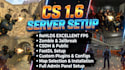 create counter strike 16 server with custom mods or plugins