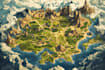 design unique vector map illustration or street map