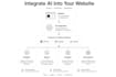 integrate ai into your web application