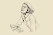 draw a detail vector line art illustrations