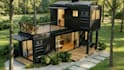 design 3d tiny house, small house, adu, cabin, prefab modular home