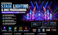 design professional stage lighting, dmx programming pixel mapping and laser show