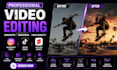 create cinematic video edits with smooth transitions