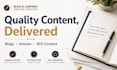 write SEO articles and engaging blog posts