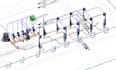 designs mep through revit and autocad for building services
