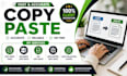accurate data entry, copy paste, web research