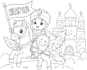 create custom superhero team coloring book pages for kids