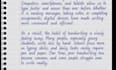 write neat handwritten notes, letters, and documents