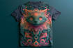 design vintage retro t shirts with custom illustrations