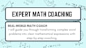 be your expert mathematics coach