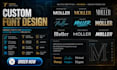 create custom font design logo convert handwriting to font typeface in ttf otf