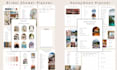 create wedding day binder canva template