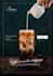 design a modern and professional coffee shop menu