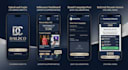 design a premium luxury mobile app UI UX in flutterflow