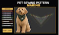 do pet sewing pattern making, dog clothing pattern and grading