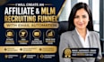 create an affiliate and MLM recruiting funnel with email automation