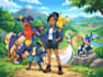 draw your pokemon team and you as a trainer