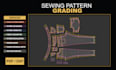 do professional sewing pattern making, digital pattern grading