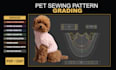 do professional dog clothing pattern grading and sizing charts