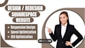 design, develop a professional squarespace website