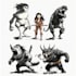 create custom fantasy art character and creatures