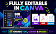recreate and customize any design as an editable canva template