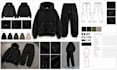 craft streetwear cargo pants, bomber jacket and oversized tee factory tech pack