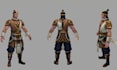 create 3d low poly character model low poly character with animation and rig