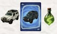 create hand painted rpg game items and card game assets