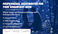 be your romantasy ghostwriter for original fantasy romance novels