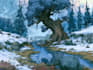 do environmental concept art, background art