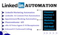 setup linkedin post ai content post automation using phantombuster api