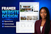 design framer website redesign framer landing page fix framer website
