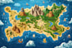 map illustration vector illustration vector map