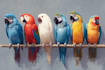 draw any bird species for you