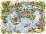 map illustration vector illustration vector map