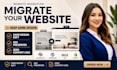 move migrate squarespace wordpress wix shopify website with same design and SEO
