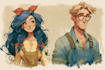 do stardew valley couple portraits