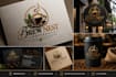 design a modern coffee shop and cafe logo