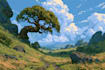 design amazing fantasy landscape
