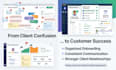manage your client onboarding and customer success