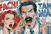 digital comic book illustration graphic novel colored comic