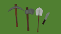 create a stylizet low poly asset for your game