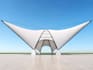 design your tensile fabric structures and steel structures projects