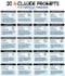 20 claude prompts for brainstorming and critical thinking